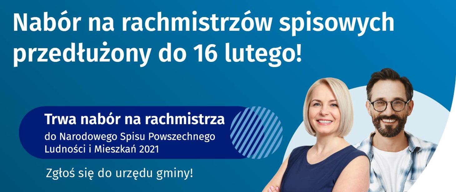 Przedłużenie terminu naboru kandydatów na rachmistrzów - NSP 2021