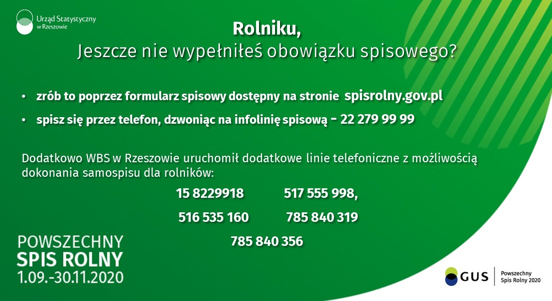 Rolniku, spisz się przez internet