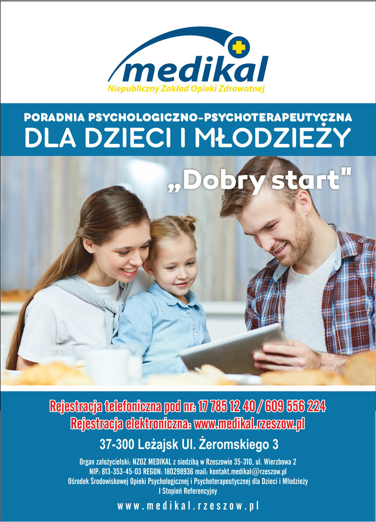 Poradnia psychologiczno - psychotarapeutyczna dla dzieci i młodzieży