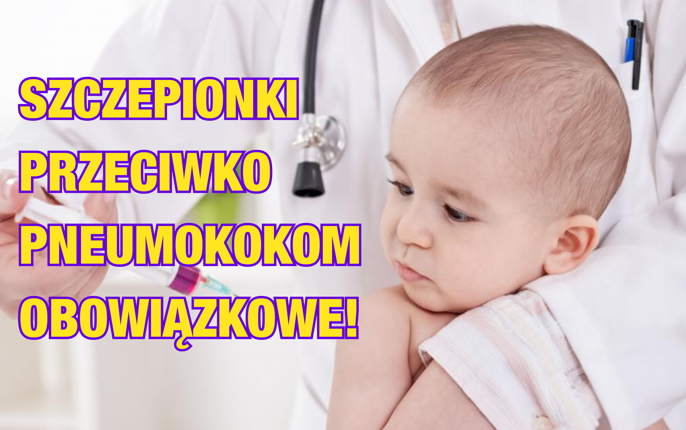 Szczepionka na pneumokoki bezpłatna i obowiązkowa